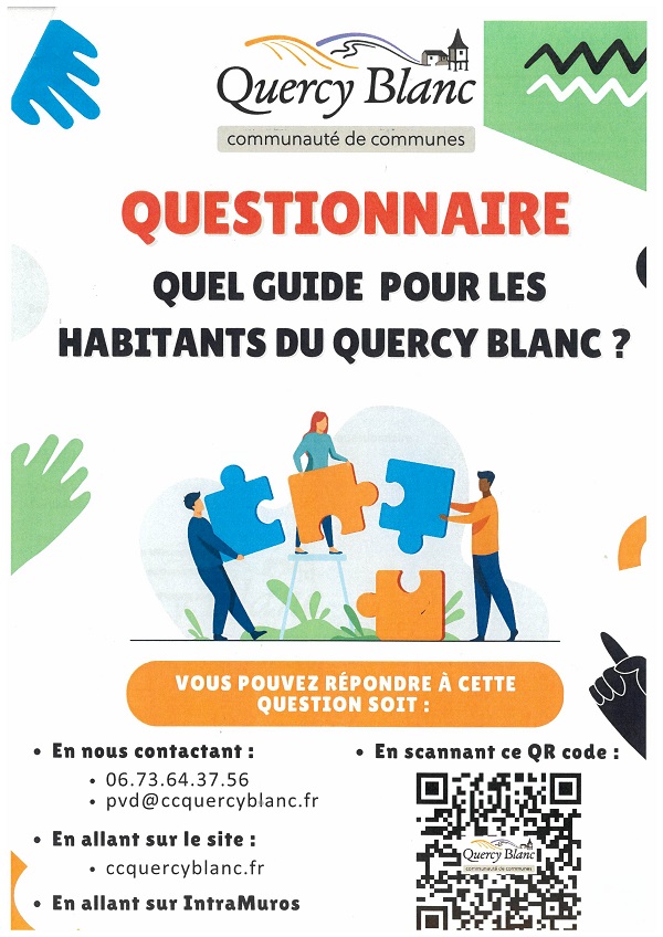 Quel guide pour les habitants du Quercy-Blanc